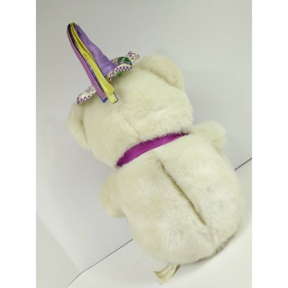 Animated Happy Birthday Bear 9" Plush + BABear workshop B-Day Cupcake Gift Decor - Picture 7 of 12